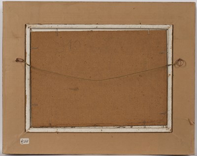 Lot 199 - 1930s School Park landscape indistinctly...