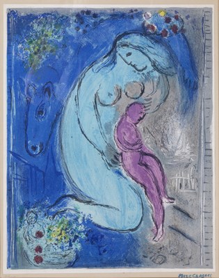 Lot 121 - Marc Chagall (1887-1985) Quai Aux Fleurs...