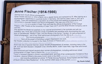 Lot 763 - Fischer (Anne) German born South African...
