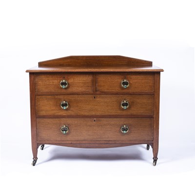 Lot 782 - Arts & Crafts Chest of drawers, circa 1920 oak,...