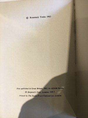 Lot 756 - Tonks (Rosemary) English Poet (1928-2014)...