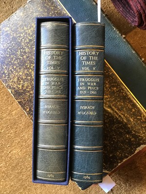 Lot 760 - The History of the Times 1785-1981. 16 vols....