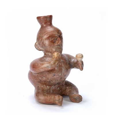 Lot 354 - A Pre-Columbian Jalisco Mexico pottery large...