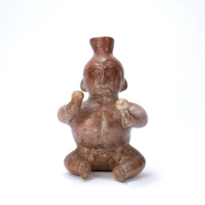 Lot 354 - A Pre-Columbian Jalisco Mexico pottery large...