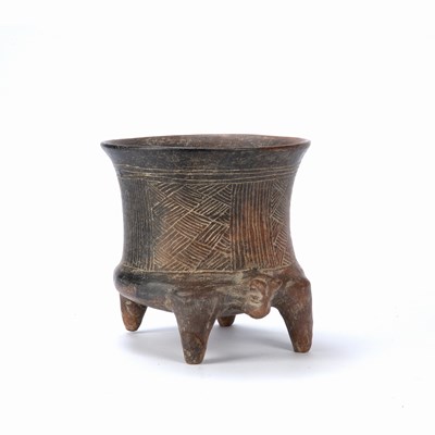 Lot 355 - A Pre-Columbian, Comala style, pottery bowl,...