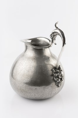 Lot 426 - A mid 20th century Italian silver water jug,...