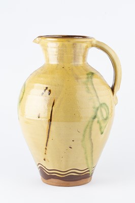 Lot 551 - Clive Bowen (b.1943) Large jug slipware 37cm...