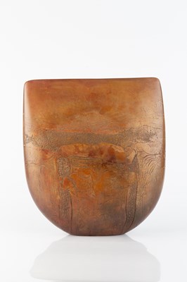 Lot 653 - Peter Hayes (b.1946) Bow form with disc, circa...