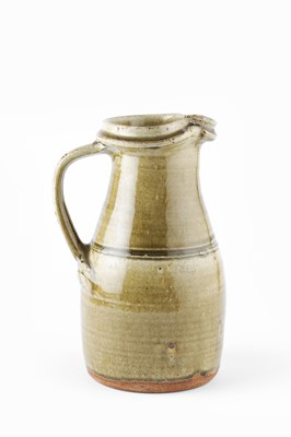 Lot 609 - Richard Batterham (1936-2021) Jug green ash...