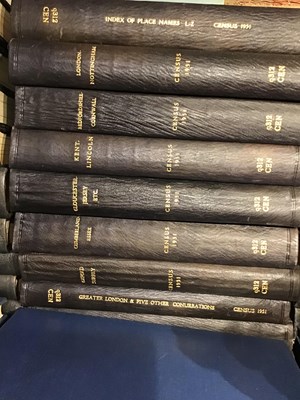 Lot 703 - An extensive collection of Census Reports...