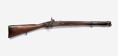 Lot 276 - A mid 19th century cavalry carbine by LACY &...