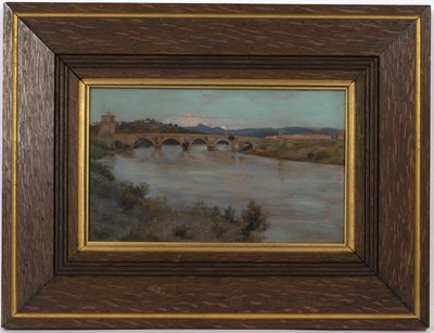 Lot 175 - Edward Robert Hughes (1851-1914) Ponte Molle,...