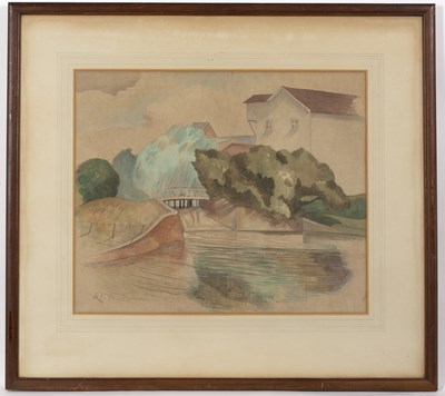 Lot 183 - John Northcote Nash (1893-1977) House by a...