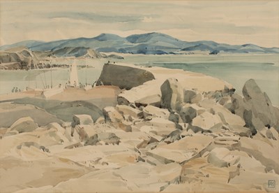 Lot 181 - Arthur Charles Kemp (1906-1968) Rocks and...