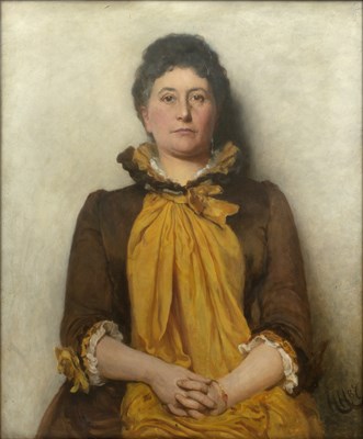 Lot 19 - Hubert von Herkomer (1849-1914) Portrait...