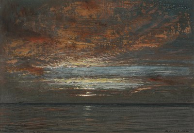 Lot 23 - Albert Goodwin (1845-1932) From Woolacombe,...