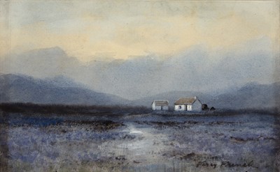 Lot 25 - Percy French (1854-1920) Evening After Rain,...