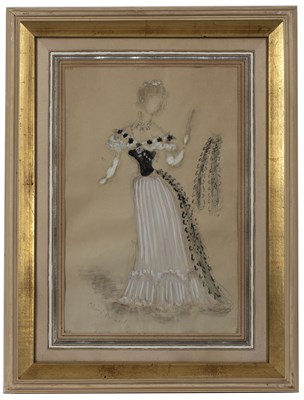 Lot 188 - Oliver Messel (1904-1978) A pair of costume...