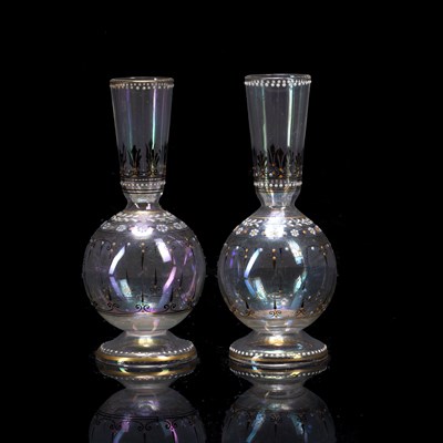 Lot 405 - In the manner of Ludwig Moser (1833-1916) pair...