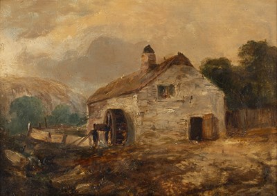 Lot 485 - 19th century English school Landscape with...