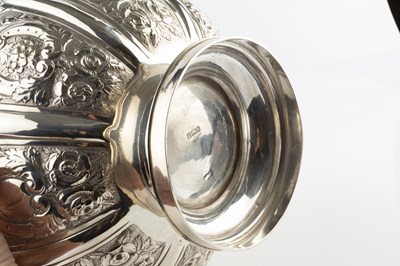 Lot 431 - A late Victorian silver rose bowl, of shaped...