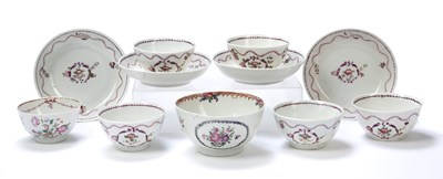 Lot 287 - A collection of five 18th century Chinese tea...