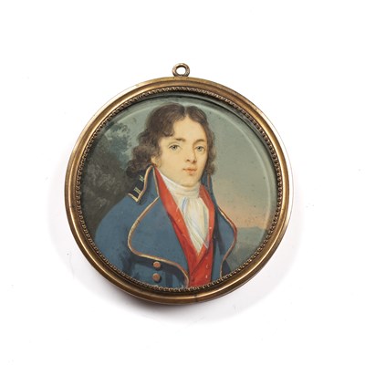 Lot 377 - English school (19th century) A miniature...