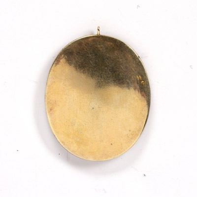 Lot 379 - English school (18th century) An oval...