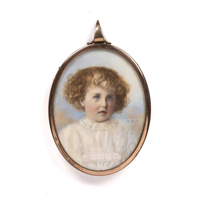 Lot 381 - Miss Amy M. West (fl. 1907-1911) Exhibited at...