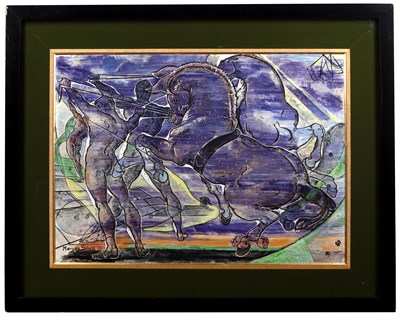 Lot 230 - Maria Morgan-Snell (1920-2007) 'Chevaux...
