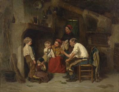Lot 281 - Theophile Emmanuel Duverger (1821-1901) 'In...
