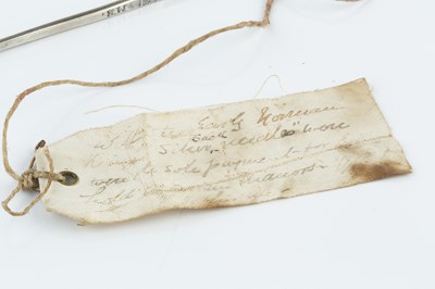 Lot 330 - A 17th century silver bodkin, with ear wax...