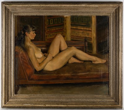 Lot 506 - A * C * D * Houston (20th century) A reclining...