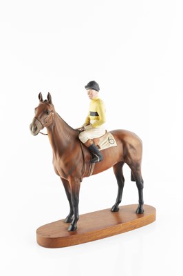 Lot 149 - A Beswick figure of the racehorse Arkle, with...