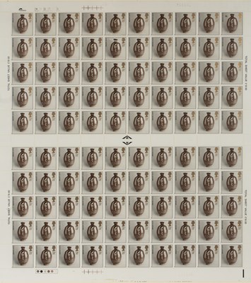 Lot 213 - Commemorative stamp sheet featuring Bernard...