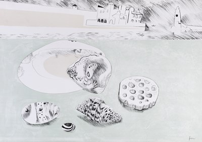 Lot 68 - Mary Fedden (1915-2012) Shells and Pebbles,...