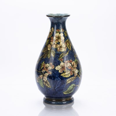 Lot 402 - Royal Doulton Lambeth Faience ware vase,...