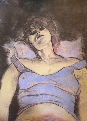 Lot 233 - Roland Brooks Kitaj (1932-2007) 'Mary-Ann'...