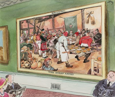 Lot 529 - Terence Parkes (Larry) (1927-2003) 'The Guest...