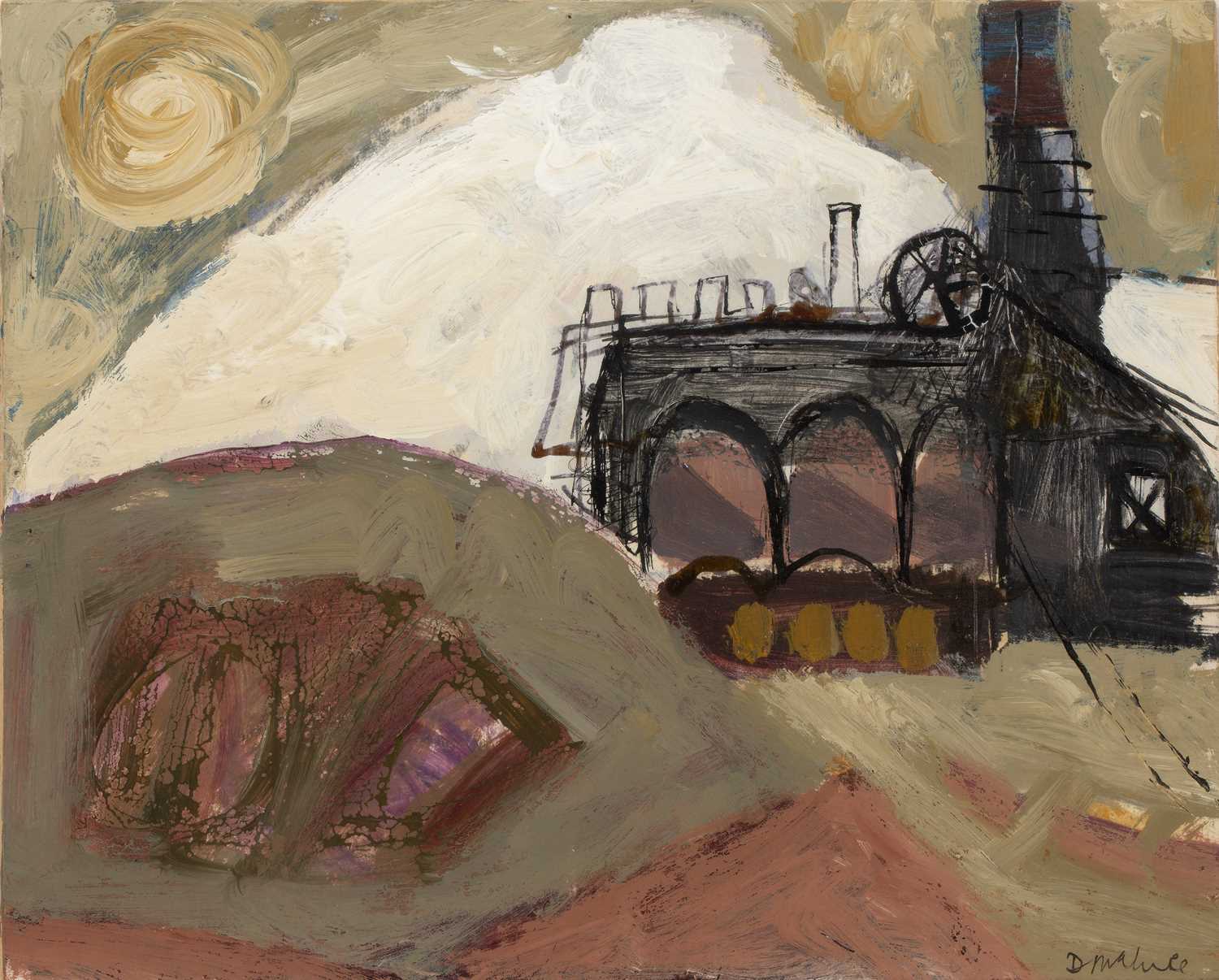 Lot 231 - Daphne McClure (b.1930) Levant Mine 6 signed...