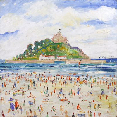 Lot 422 - Simeon Stafford (b.1956) St Michael's Mount...