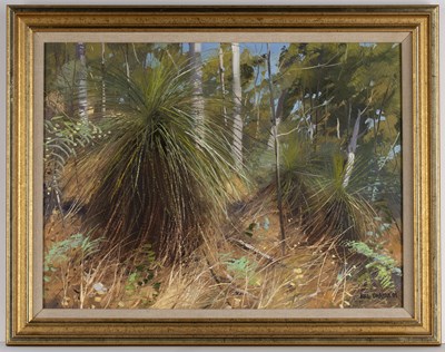 Lot 238 - Hal Barton (1927-2015) 'Untitled woodland...