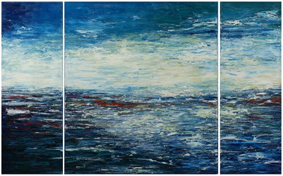 Lot 357 - Martyn Brewster (b.1952) Study for Sea & Sky,...