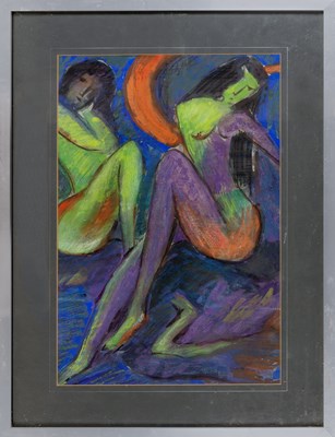 Lot 376 - Attributed to Mochtar Apin (1923-1995) Two...