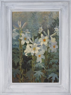 Lot 211 - Manner of Cedric Morris (1889-1982) White...