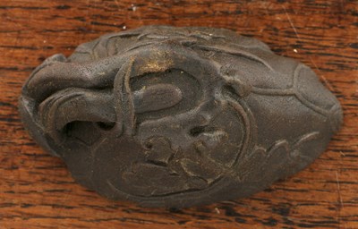 Lot 216 - Carved horn small libation cup Chinese, of...