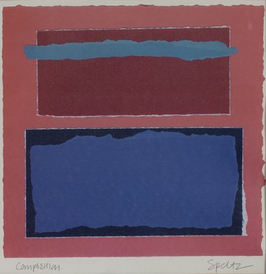 Lot 235 - Roy Speltz (b.1948) 'Composition', screenprint,...