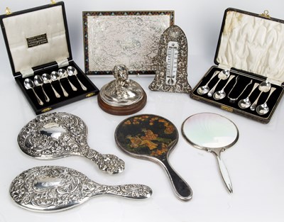 Lot 505 - Collection of silver and other items...