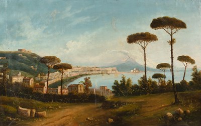 Lot 269 - 19th century Neapolitan school The Bay of...