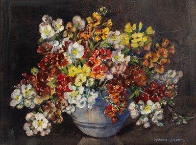 Lot 282 - Marion Broom (1878-1962) Still life - a vase...